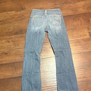 Ariat Kids Light Blue Denim Jeans with Back Pocket Stitching
